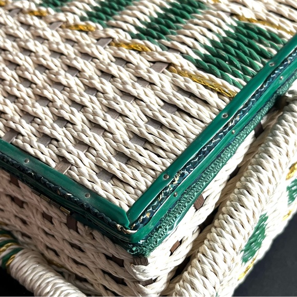 Dritz vintage square sewing basket #984 Made in Japan - Picture 11 of 15